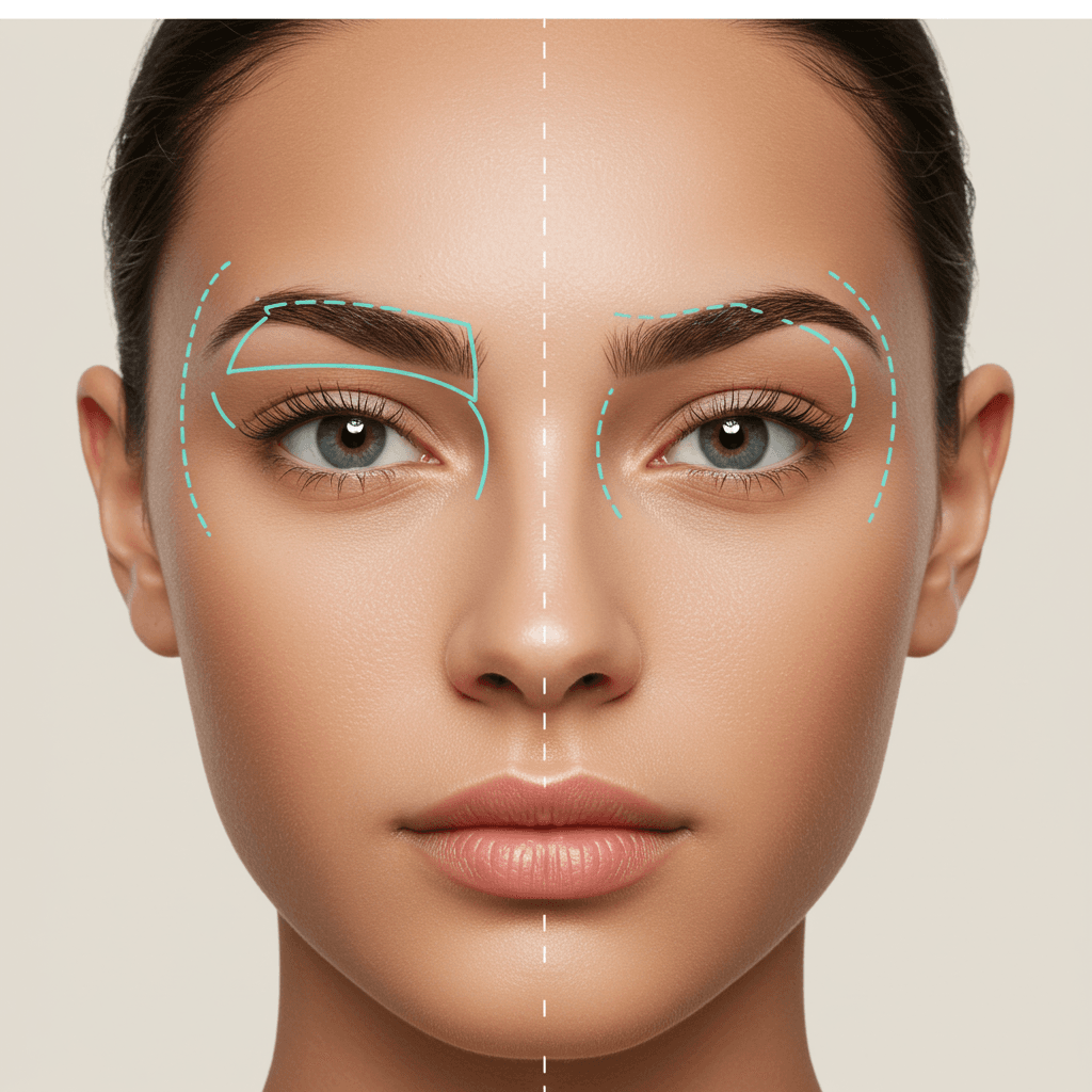Eyebrow Symmetry Test
